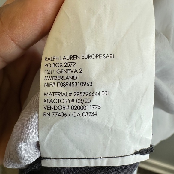 Ralph Lauren Reversible Gray Maxi Dress - Picture 9 of 9